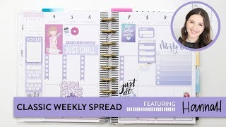 Plan With Me! // Feat. Hannah!