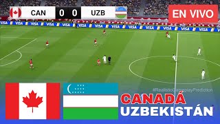 🔴 LIVE Canada vs Uzbekistan International Friendly 2026 Match TODAY PES 2021 Simulation screenshot 1