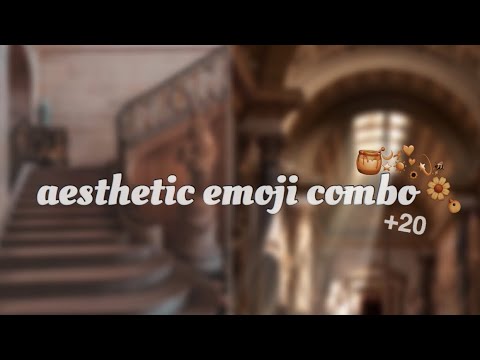 pics Emoji Combinations Aesthetic Brown youtube