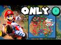 Can You Drive Around The Map By ONLY Pressing A ? - Mario Kart World