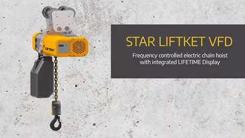 LIFTKET product video - Frequency controlled electric chain hoist STAR VFD