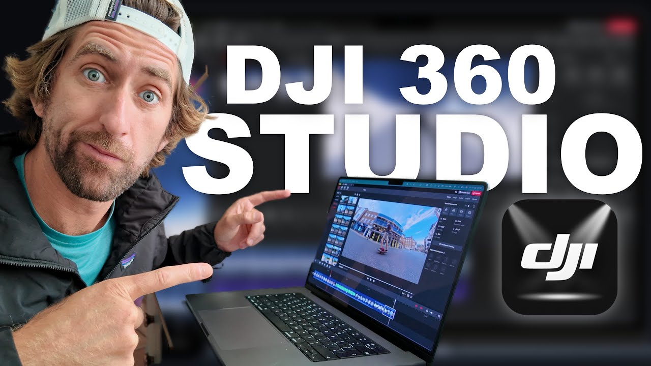 How to EDIT DJI Osmo 360 footage in the DJI STUDIO APP