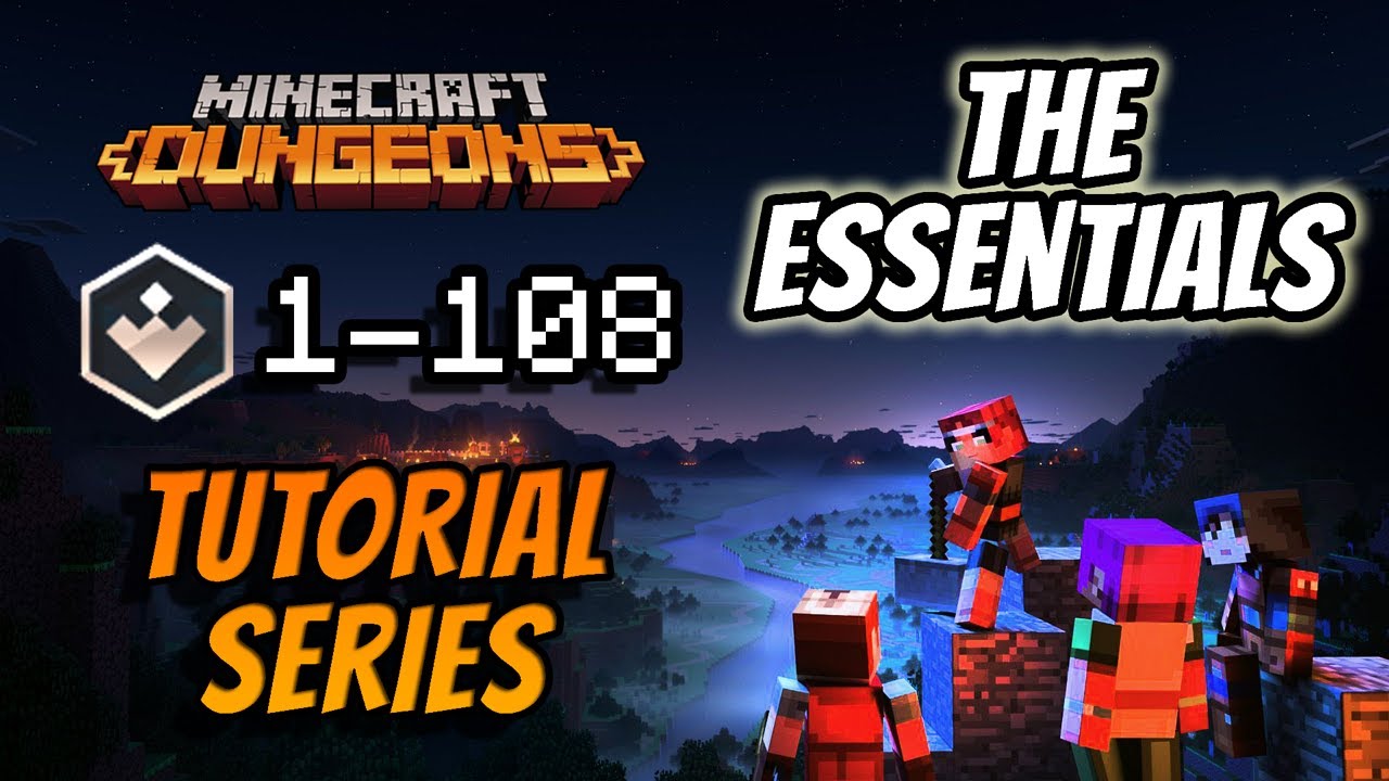 The ESSENTIAL Basics! Minecraft Dungeons Power 1108 COMPLETE Guide