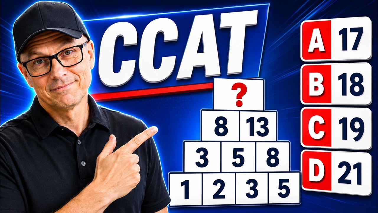 CCAT ASSESSMENT TEST Practice Question Explained - YouTube