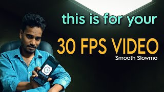 30 fps to 60 fps video convert / Frame rate changer / best app @EraniCreations screenshot 1