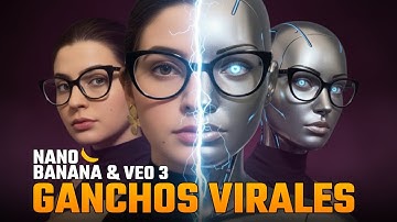 Cómo Crear Ganchos Virales con Veo 3 & Nano Banana | Tutorial PASO A PASO