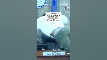 The man who attacked a Nevada judge sentenced to at least 26 years