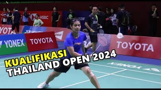 🔴LIVE - Rehan/Lisa (INA) vs Wang/Shin (KOR) | Thailand Open 2024, Siaran Langsung BWF LIVESCORE