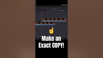 Duplicate Your Video or Audio Clip! - DaVinci Resolve