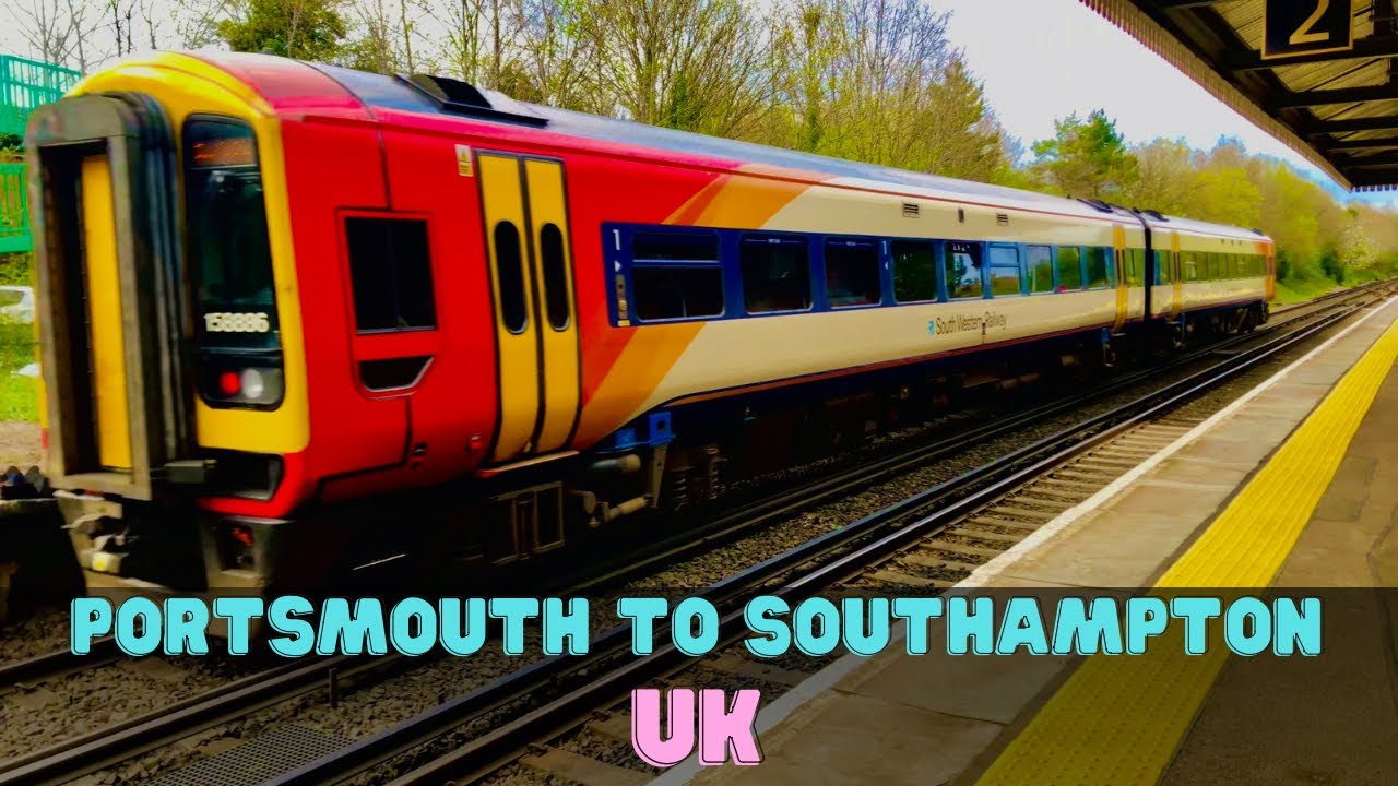 Portsmouth To Southampton By Train UK YouTube