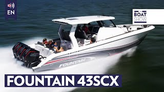 FOUNTAINE 43SCX - Walk Through Center Console Boat at MIBS 2024 - The Boat Show