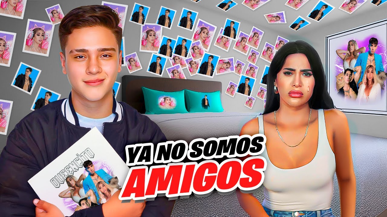 LLENO su CUARTO con MÁS de 1,000 FOTOS de su EX