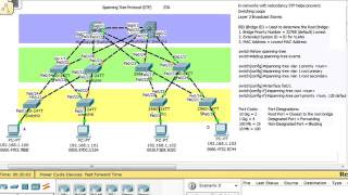 Spanning Tree Protocol STP in Packet Tracer   Part 1   Free Computer Science Video Lecture