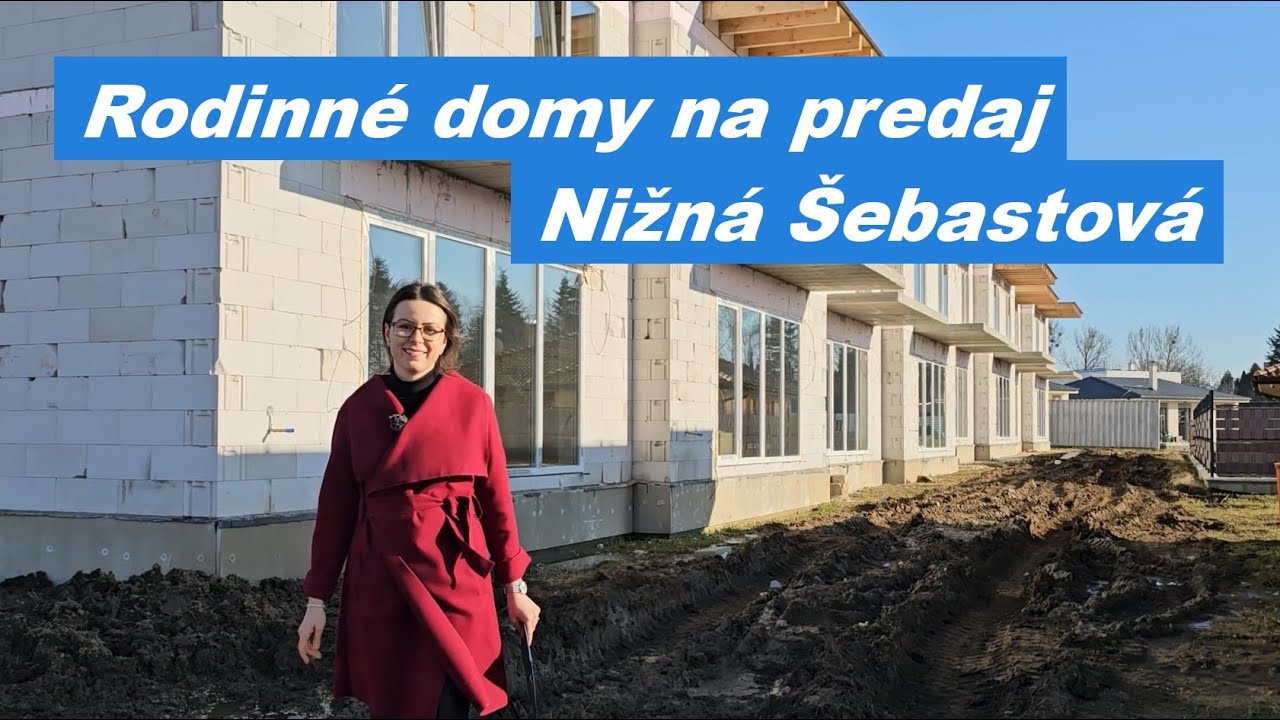 Rodinné domy na predaj, Nižná Šebastová