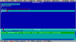 Turbo C++ Tutorials: For Beginners 100% Informative with Audio