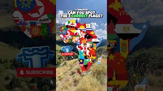 Spot the Correct Flags? 🌍🚩 #map #flag #vexillology #countryballs #geographythroughmaps #geography
