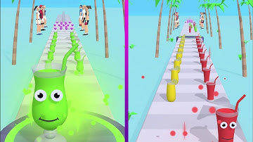 Juice Run - All Levels Gameplay Walkthrough Android,ios (Levels 1-2)