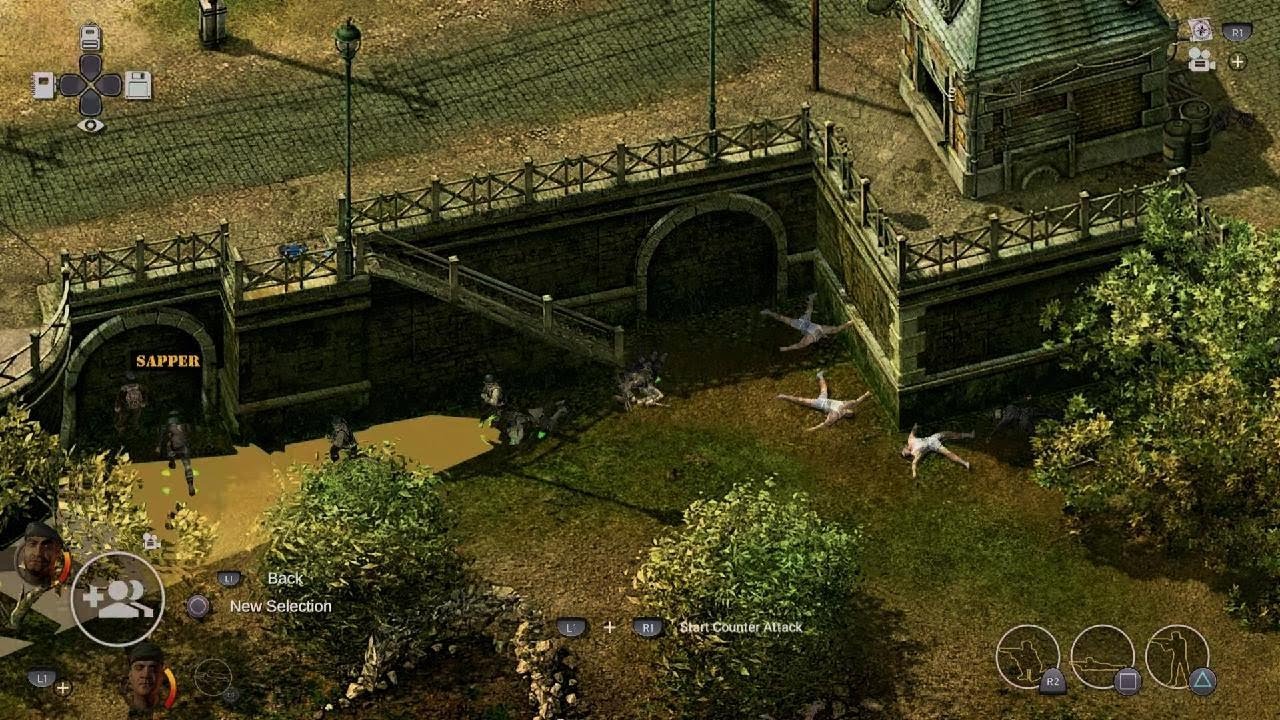 Commandos 2 HD Remaster: training camp 2 part two - YouTube