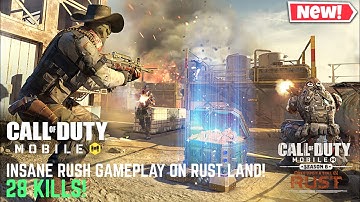 INSANE 28 KILLS ON KILL CONFIRMED MODE! *RUST MAP* - COD MOBILE #callofdutymobile