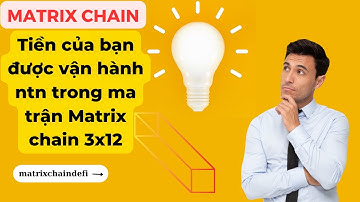 Matrix chain | Tiền của bạn được vận hành ntn trong ma trận Matrix chain 3x12 | matrixchaindefi