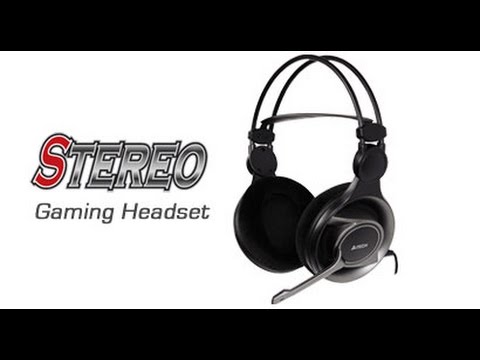 A4TECH HS-100 Stereo Gaming HeadSet Reviews & unboxing