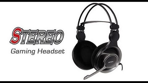 A4TECH HS-100 Stereo Gaming HeadSet Reviews & unboxing