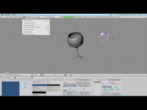 Blender Tutorial #3 | Making a wine glass