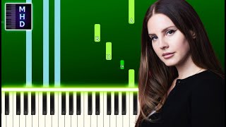 Lana Del Rey - Salvatore (Piano Tutorial Easy)