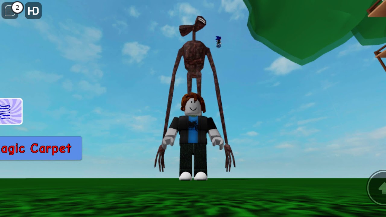 Siren Head în Roblox YouTube