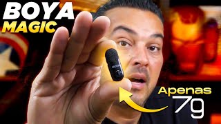 O MENOR E MAIS VERSÁTIL MICROFONE COM I.A. QUE JÁ VI NA VIDA! E TEM UMA QUALIDADE ABSURDA!