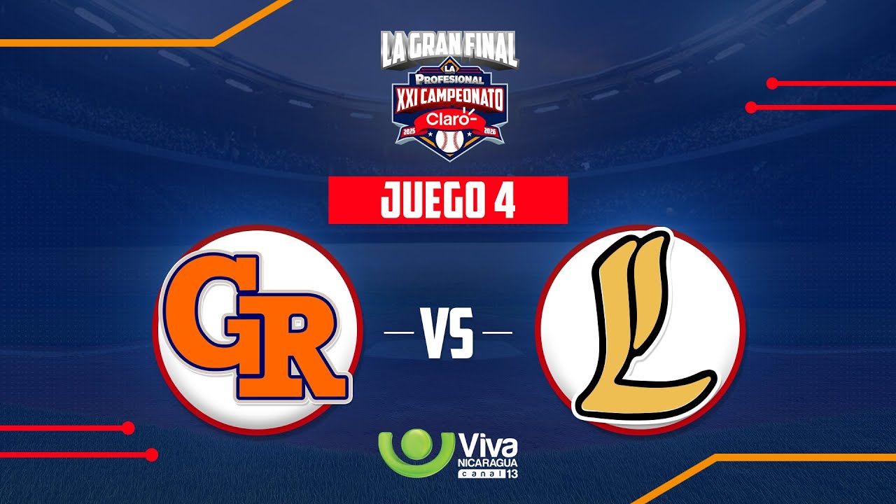 Gigantes de Rivas vs. Leones de León - [Serie Final | La Profesional XXI | Juego #4] - [15/01/2026]