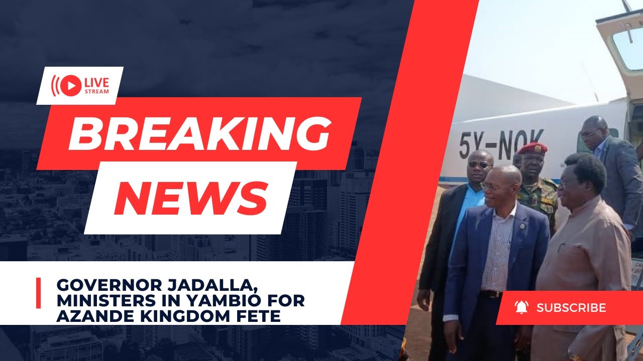 Governor Jadalla, ministers in Yambio for Azande Kingdom fete