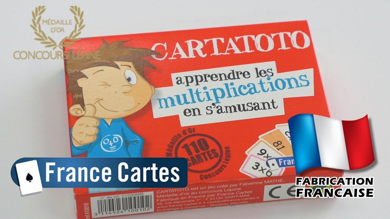 Mon Premier Cartatoto: Les Chiffres (2019) - Jeux de Cartes 