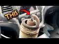 This is what our spark plugs look like after 1 year