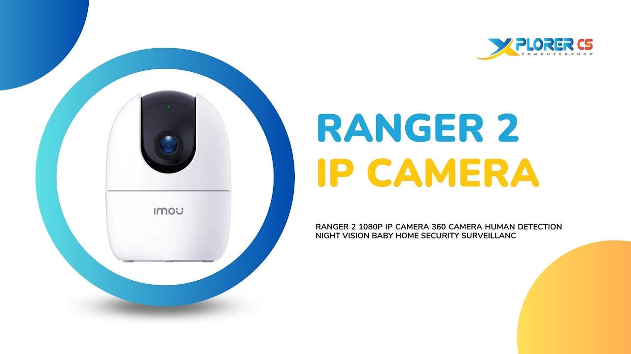 IMOU Ranger 2 1080P IP Camera 360 Camera Human Detection Night Vision ...