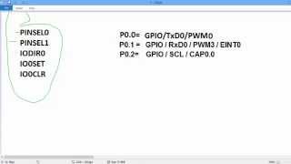 first tutorial lpc2148,  Led glow with  LPC2148  , register description