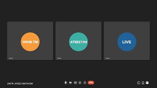ATEEZ(에이티즈) 1000일 기념 ATEEZ👀m LIVE
