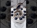 Blueberry Chia Yogurt Parfait 🫐🥣