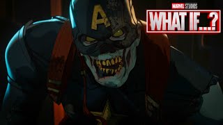 Zombie Cap Kills Sharon | Zombie Captain America Vs Bucky | Marvel Studios' What if...? S01 E05