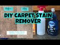 Carpet Cleaner & Stain Remover That Works | Dawn & Peroxide Stain Remover