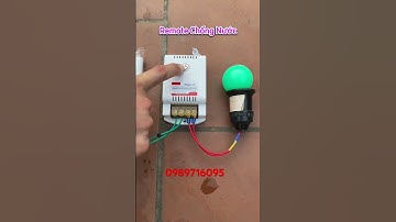 Cách học lệnh Remote Điều khiển từ xa chống nước