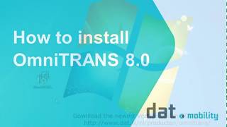 How To Install Omnitrans 8.0