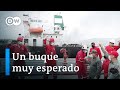 Venezuela celebra llegada del primer buque