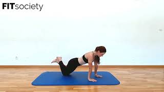 Engage Your Core with the Modified Commando Plank - General Workout Videos - Home Workout