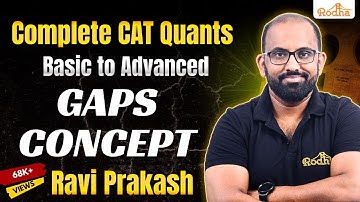 Permutations and Combinations 13 ( The "GAPS" Concept) | CAT