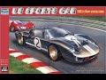 Trumpeter 1:12Th Scale 1966 Ford GT-40 Le Mans Winning Coupe Model Kit Review