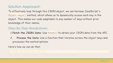 Accessing Nested Arrays in JavaScript JSON: A Guide to Looping Through Hierarchies