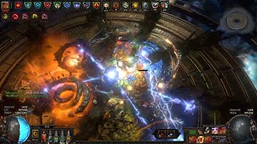 POE 3.18 LL RF Elementalist vs. The Twisted all bosses at once + Height Of Hubris