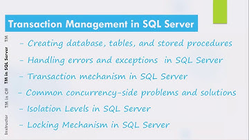 SQL Transaction Management in SQL Server and C#
