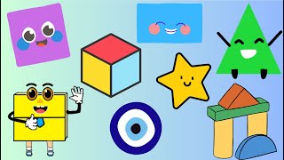 L'Aventure des Formes Magiques : Cercle, Rectangle, Triangle, Étoile, Cube et Carré !